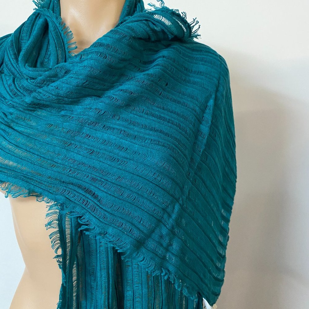 EILEEN FISHER Organic Cotton & Cashmere Scarf $138